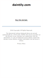 Mobile Screenshot of daintily.com
